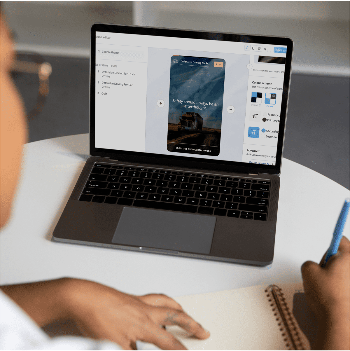 Building a Bridge to Effective eLearning with a Custom Authoring Tool 