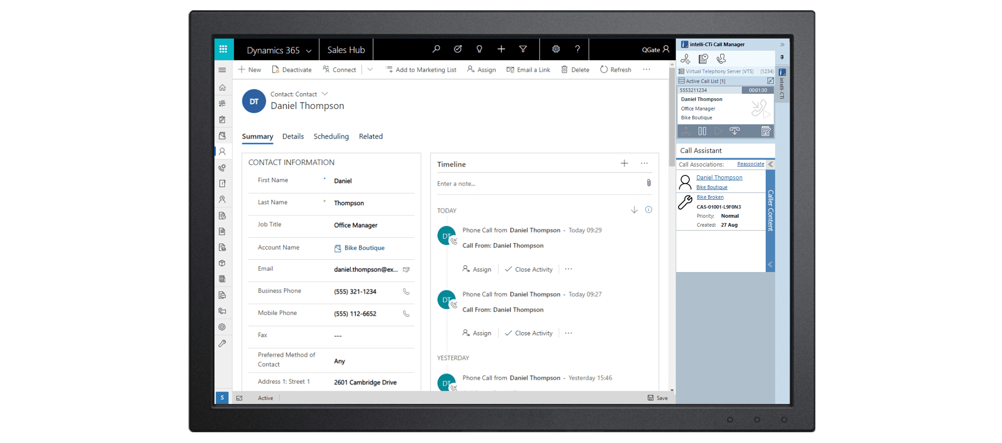 Case Study - Integration of Microsoft Dynamics 365 CRM and Cloud Telephony Image 6