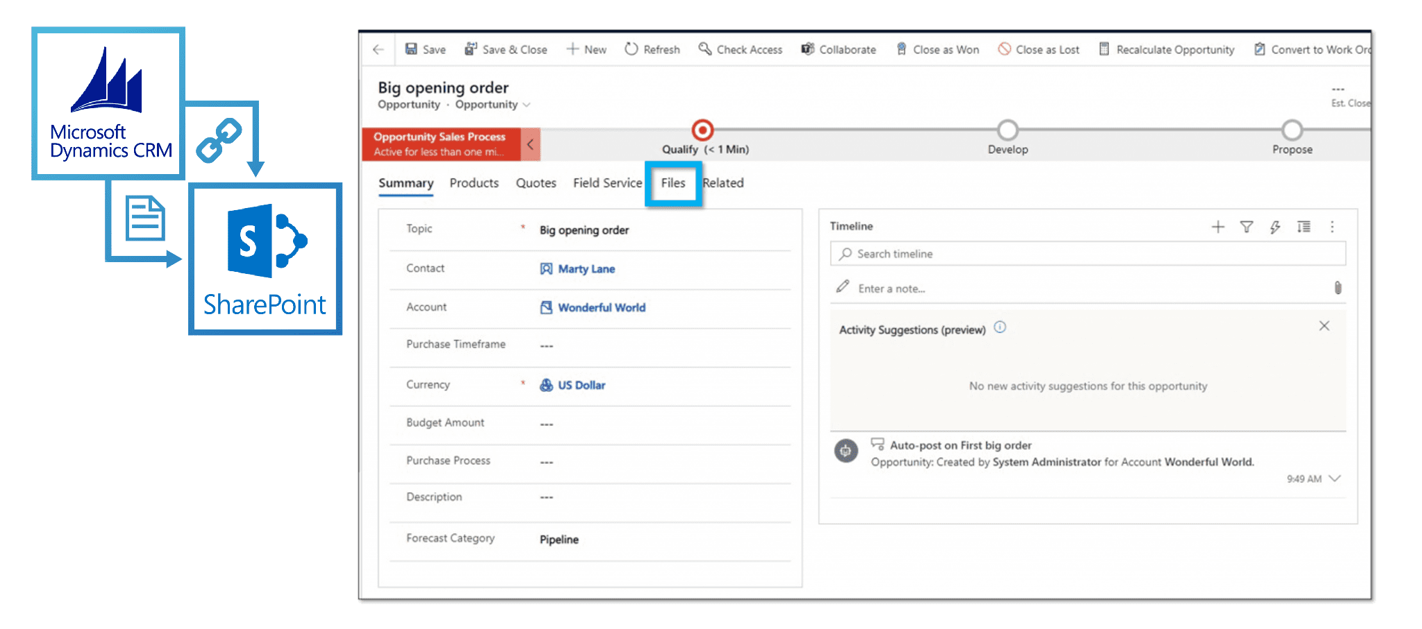 Case Study - Streamlining Sales with Centralized Documents D365 Sales Image 1