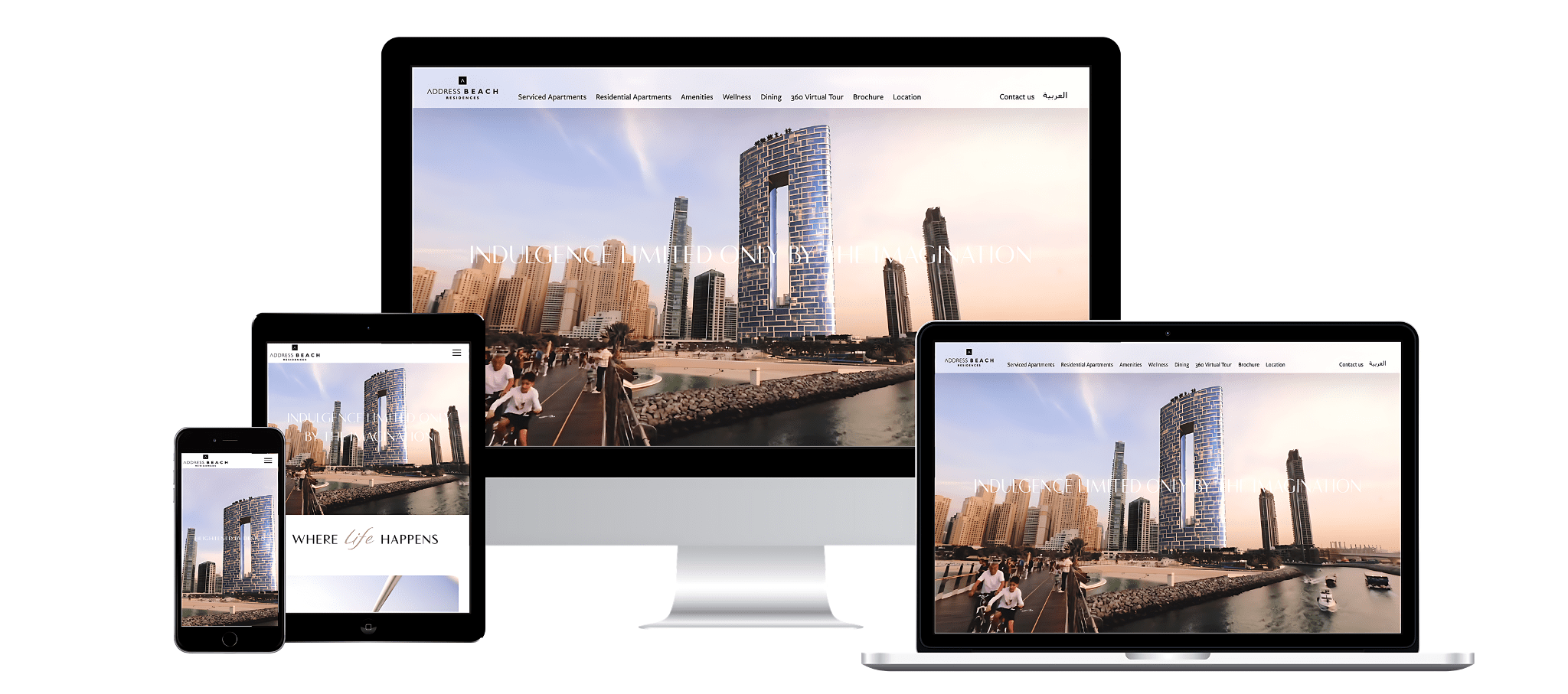 Case study - Address Beach Unveils a Redesigned Website Image 1