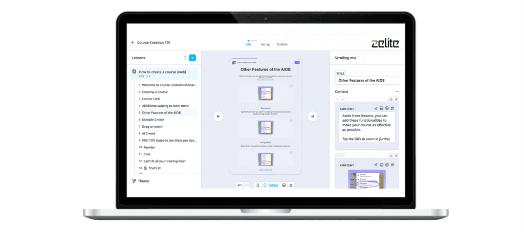 Building Effective eLearning with a Custom Authoring Tool