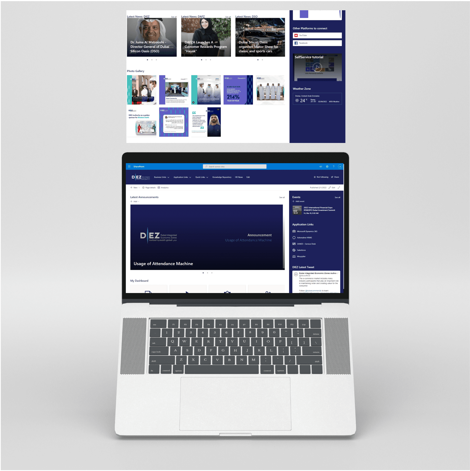 Dubai Airport Freezone Authority Streamlines Operations with SharePoint Online