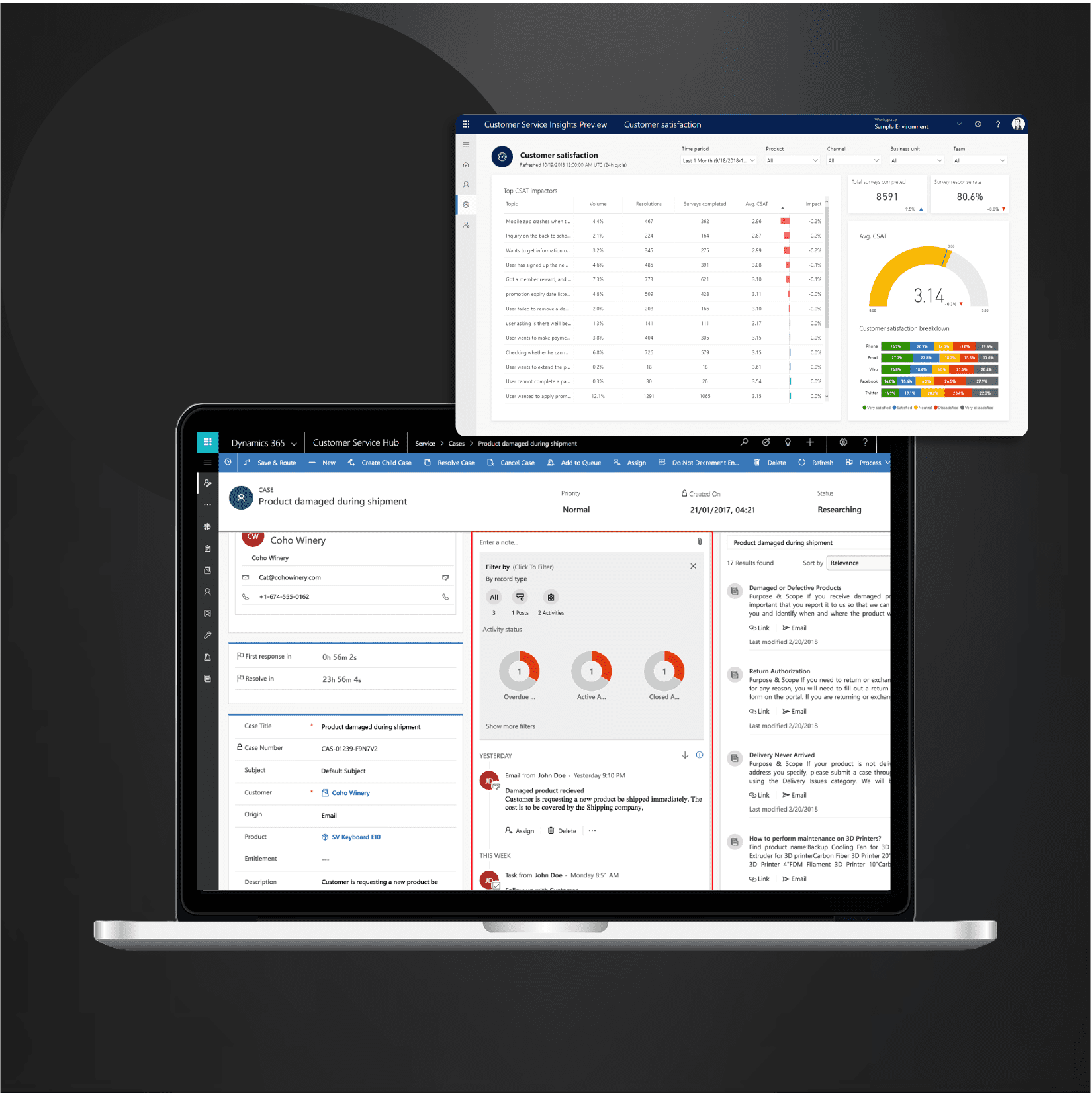 ZF-Lenksysteme Gears Up for Customer Service Excellence with Dynamics 365 Customer Service