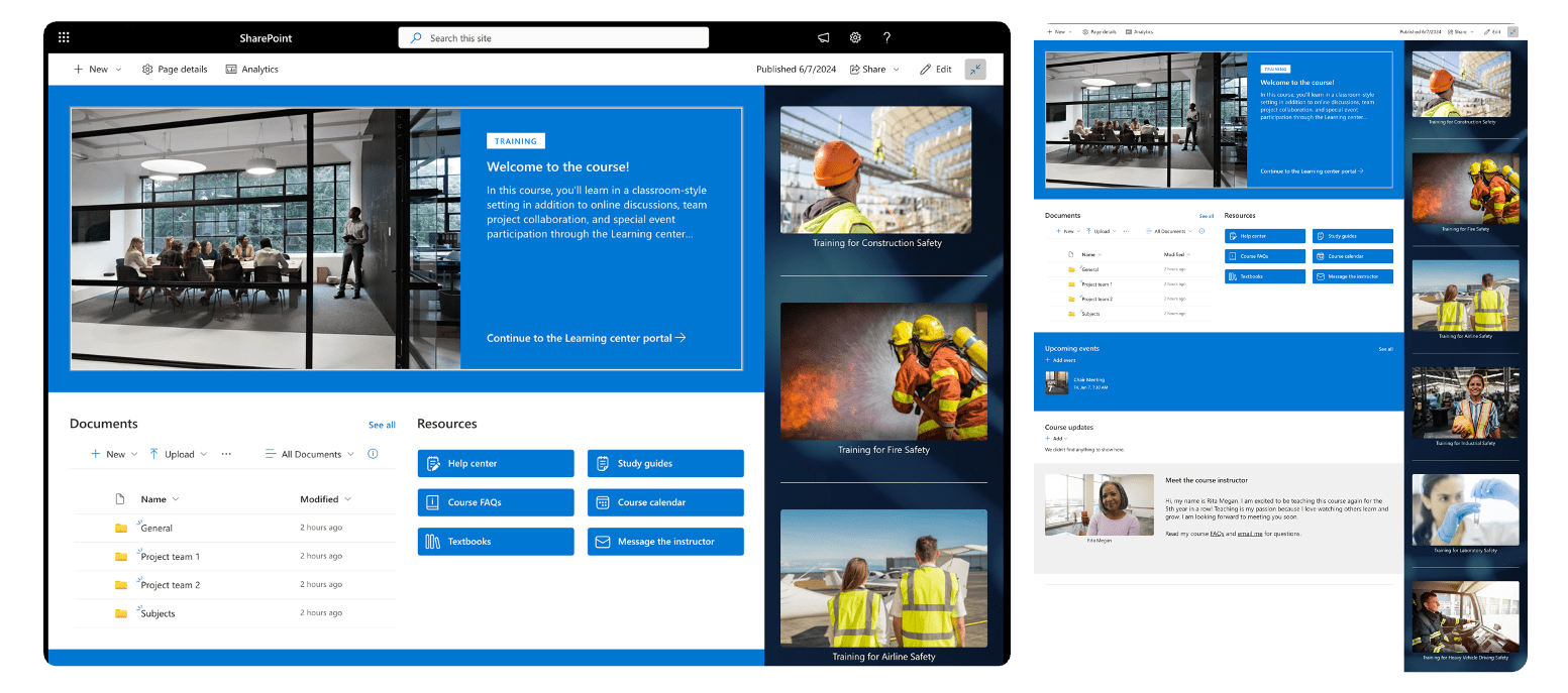 Case Study - SharePoint Streamlines Operations for a Leading Training and Compliance Provider Image 1