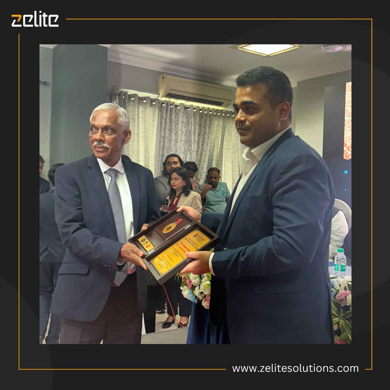 Zelite Solutions Award at DMTIMS Ascent 2024 Induction Program - 1