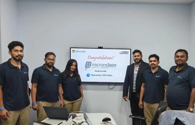 Successful go-live of the Dynamics 365 Sales project for Micronclean India PVT Ltd by Zelite Solutions