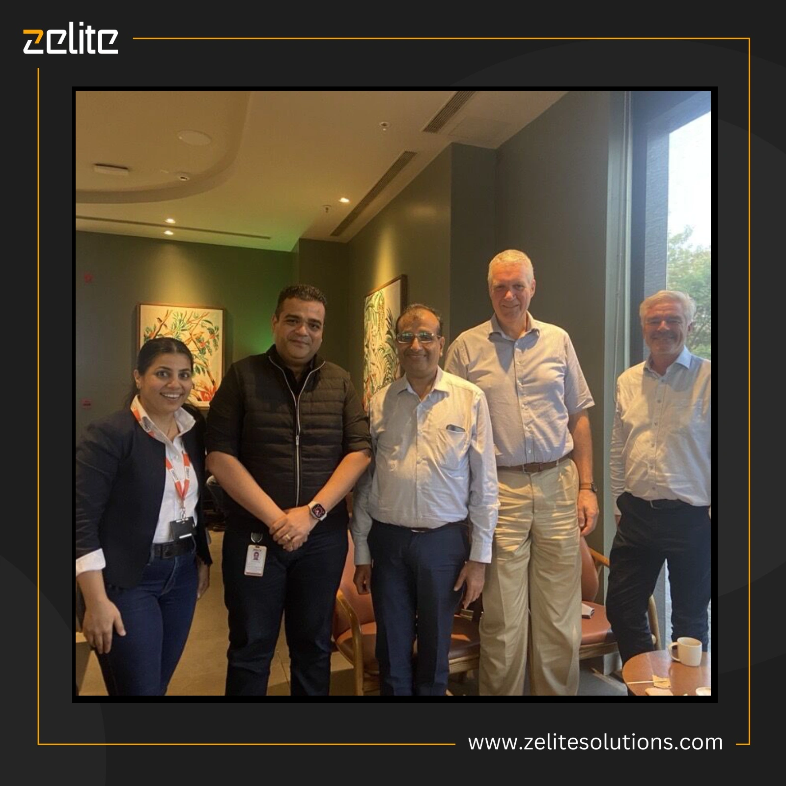 Zelite Solutions Award at DMTIMS Ascent 2024 Induction Program - 1