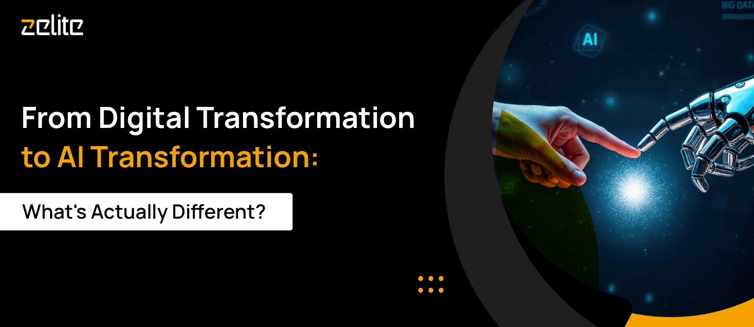 From Digital Transformation to AI Transformation: What’s Actually Different?