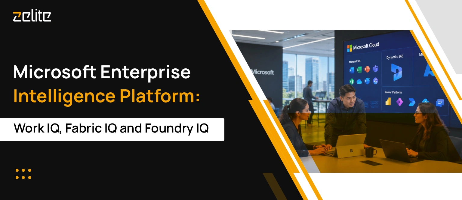 Microsoft Enterprise Intelligence Platform: Work IQ, Fabric IQ and Foundry IQ