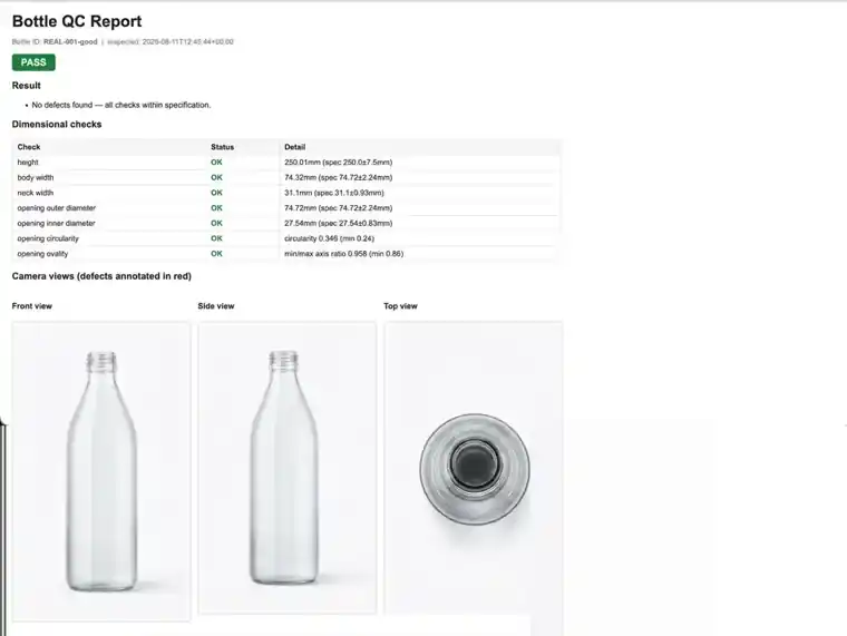 Plastic Manufacturing AI Quality Check